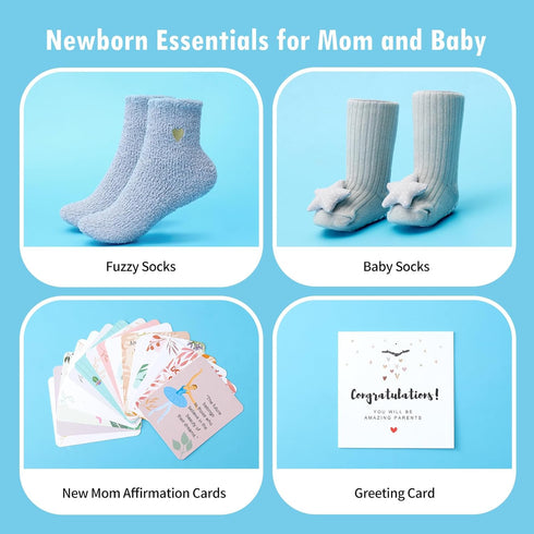 Pregnancy Gifts for Expecting Moms, Thoughtful Gift for New Parents, Cute Baby Shower and Gender Reveal Surprise