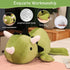 13.8 Inch, 1.6 Lbs SQEQE Weighted Dinosaur Plush, Weighted Dinosaur Stuffed Animal, Dino Plushies Pillow Toy Gift