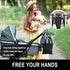 Mommy Backpack 2 Pack, Baby Stroller Hooks for Hanging Bags, Universal Stroller Clips Accessories, Hook for Diaper Bag