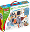 Quercetti Play Montessori Toys, Educational Magnetic Puzzle Set with 2 Backgrounds and 12 Magnet Pieces for Ages 3-6