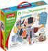 Quercetti Play Montessori Toys, Educational Magnetic Puzzle Set with 2 Backgrounds and 12 Magnet Pieces for Ages 3-6