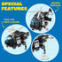 3 4 5 6 7 Set, Playset, 3-9 JOYIN Toddler Truck Toys for Year Old Boys - Police Car Toy Emergency Vehicle Friction