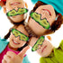 AGM Kids Night Vision Goggles - Adjustable Spy Gear Night Mission Goggles with Flip-Out Lights, Green Lens