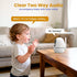 ANMEATE 5" 48H Life,720P 1000ft HD Video Baby Monitor with Camera and Audio - No WiFi, Battery Remote Pan Tilt Zoom