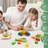 6 Pack Wooden Vehicle Toddler Puzzles for Kids Ages 2-6, Montessori Toys for Learning Jigsaw