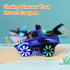 KidsMind 2-4 1 3 4 5 6 Shark Toys for Baby, Monster Trucks for Toddlers Flashing Light Up Shark Car with Music, Baby