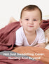Momcozy 4-Pack 47"x47", Muslin Swaddle Blankets, Breathable and Skin-Friendly Receiving Blankets, Swaddle Blanket