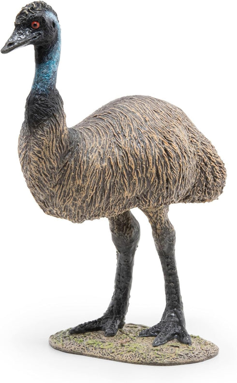 Papo Hand-Painted Emu Figurine, Wild Animal Kingdom Collectible for Children, Suitable for Boys and Girls 3+