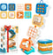 Toylfort Montessori Busy Board for 1 Year Old, Airplane Toys for Babies 6-12