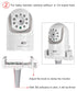 Baby Monitor Mount Camera Shelf for Infant Optics DXR 8 & DXR-8 Pro, Universal Holder for Crib or Furniture
