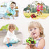 LODBY Toddler Toys for 2 3 4 5 Year Old Boy Easter Gifts, Pull Back Vehicle Monster Trucks for Boys/Girls