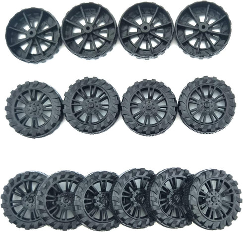300 30mmx8mm 2mm 2mmx100mm EUDAX PCS Plastic Roll Dia Shaft Toys Wheel and STEM Shaft Round Rod Axles for DIY Toy RC