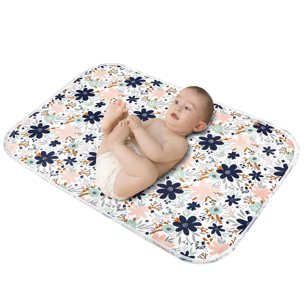Baby Diaper Changing Pad, 21 5/8" x 31.5" Waterproof Changing Pad Liners