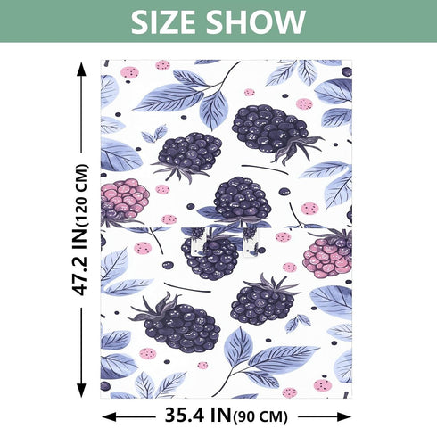 Dalzium Cute BlackBerry Car Seat Cover Baby, Carseat Canopy Cover for Girl Boy, Breathable Baby Carrier Cover Stroller