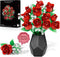 eafzv Mother's Day Roses Flower Bouquet Kit, Red Rose Building Flower Bouquet Kit