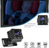 tomvorks Camera,1080P Angle,360 Easy Install Car Monitor with IR Night Vision,Camera with Wide Viewing Rotatable Rear