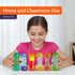6-Pack Special Supplies Liquid Motion Bubbler Toy Cool Emotion Tubes Colorful Hourglass Timer with Droplet Movement