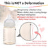 6oz, 0+ Mombella PPSU Baby Bottles Anti Colic Baby Bottle with Slow Soft Silicone Nipple, Milk Bottle for Newborn