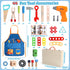 Set 3 44 Set 3 4 5 Kids Tool with Drill, Educational Montessori Toys for Year Old Boys Pcs STEM Kids Toys Wooden