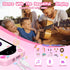 Kids Smart Phone for Girls, Toddler Learning Play Toy Phone with Dual Camera, Game, Music Player, Gifts for Ages 3-10