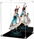 Acrylic Display Case for Collectibles Assemble Clear Acrylic Display Box with Mirrored