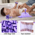 1500 Count 100 Diaper Disposable Bags for Baby Diaper Sacks Baby Powder Scent Disposal or Pet Waste Bags, Rolls(Purple)
