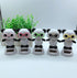 Black and White Solar Dancing Panda Bear Tiger - Shaking Dancing Animal Figurine for Car Interior Home Decor