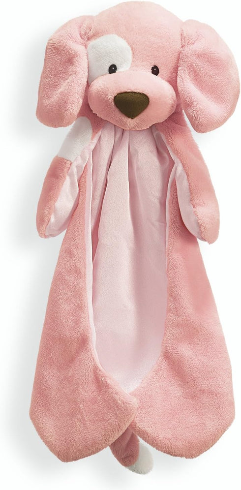 GUND Baby Spunky The Dog Huggybuddy Stuffed Animal with Built-in Baby Blanket,