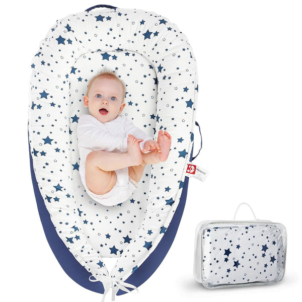 TEEAOE Baby Lounger for 024 Months, Portable Infant Support Pad for Tummy Time