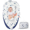 TEEAOE Baby Lounger for 024 Months, Portable Infant Support Pad for Tummy Time