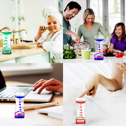 YUE MOTION Liquid Motion Bubbler - Handheld Oil Timer, Calming Toys for Kids and Adults, Sensory Relaxing Toys