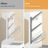 Countertop GoMaihe Baby Bottle Drying Rack: Space Saving Vertical Bottle Dryer Holder - Baby Accessories Storage Stand