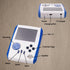 Mini Handheld Retro Game Console for Kids with 666 Classic Games, 3 Inch Screen, 1020mAh Battery, White