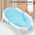 Universal Baby Bath Seat Support Slip Proof Detachable Net Bathtub Sling Shower Mesh for Newborns and Infants - Sturdy