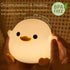 Dimmable YR YRHH-PET Cute Duck Night Light, Dodo Duck Cute Lamp, Bean Shape, Kids Squishy Ducky Stuff, Silicone Baby