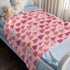 SqtmuHLuo 60x80inch Pink Christmas Baby Blanket Boys Girl Gifts First Christmas Tree Baby Nursery Bed Receiving