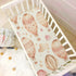 Set, Mattress#617 Fitted Crib Sheets for Boys Girls, Soft Breathable Comfortable Watercolor Hot Air Balloons Baby Sheet