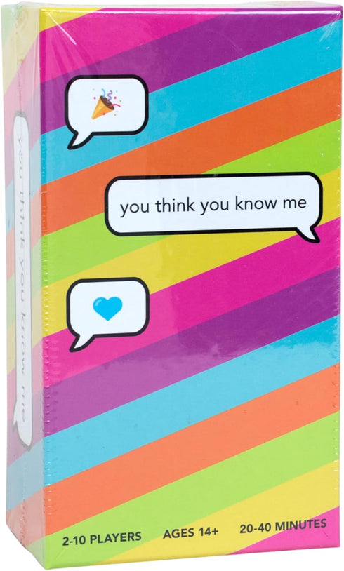 You Think You Know Me Conversation Card Game Valentines Day Game for