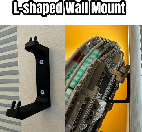 Wall Mount for LEGO Millennium Falcon 75257, Ultimate Display Solutions for Lego 75257 Millennium Falcon