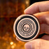 Premium Carnival Pocket Roulette Spinner - Adult Fidget Toy in Neo & Red-Copper