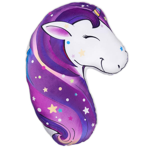 FIODAY Seat Belt Cover Pad for Kids Unicorn Seatbelt Pillow Soft Seat