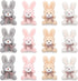 12 Pcs Mini Plush Stuffed Animal Bulk, 4 Inch, Back to School Halloween, DIY Kids Birthday Gift Goodie Bag Filler