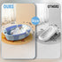 TOSGN 3s 0-36 Collapsible Baby Bathtub, to Install, Baby Bath Tub with Soft Cushion & Thermometer, Months Newborn