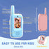 Haomuren 2 Pack 312 4 Video Walkie Talkies for Kids, HD Screen Walkie-Talkies for Ages with Voice Effects, Long Range
