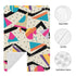 Hcpwzrf Memphis Fashion Style Geometric Baby Car Seat Cover & Nursing Cover - Breathable Stretch Multi-Use Cover