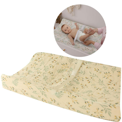 ZHENZQ Comfortable & Stretchy Infant Changing Table Pad Cover Gentle Nursery Changing Pad Cover Waterproof Designings