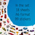 100Pcs Race Car Stickers for Kids, Racing Decals and Party Favors for Race Car Birthday Decorations