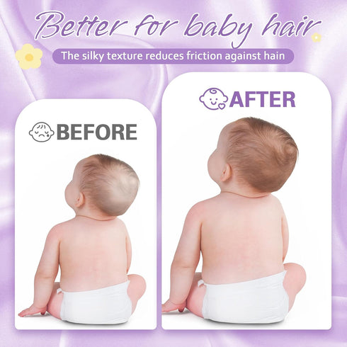 2 Pack 52" 28" 8" Horbaunal Satin Crib Sheets for Baby with Sensitive Hair, x x Silky Fitted Crib Sheets, Soft Toddler
