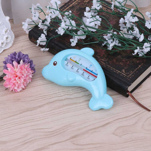 Mllepjdh Portable Dolphin Water Thermometer Cute Dolphin Thermometer Baby Bath Water Bathroom Safety Convenience Rabbit