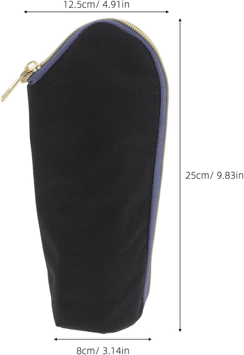 Insulated Bottle Warmer Bag with Thermal Lining Portable Stroller Hanging Milk Bottle Storage Organizer for Nursing